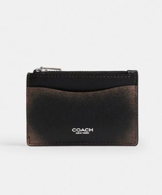 エッセンシャル カード ホルダー ウォレット・ラブド レザー